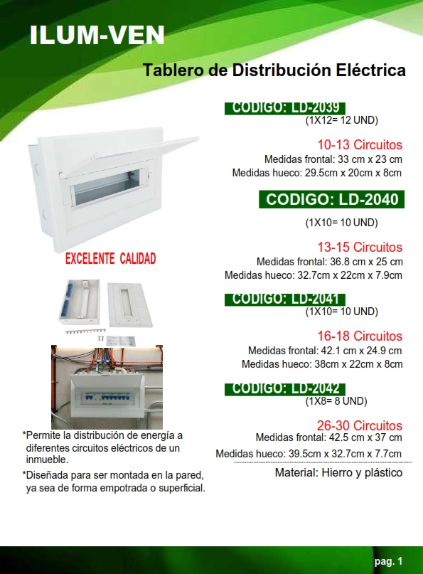 CAJA P/BREAKER TERMO - 13-15 CIRC - 37CM
